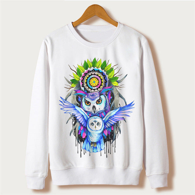 Huskies Casual Sweatshirt Women Hoodies