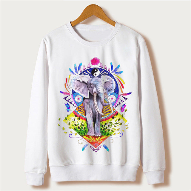 Huskies Casual Sweatshirt Women Hoodies