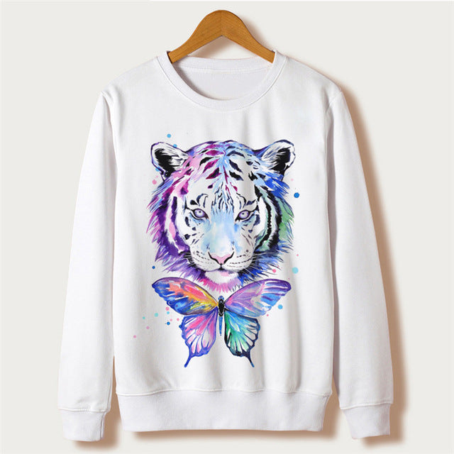 Huskies Casual Sweatshirt Women Hoodies