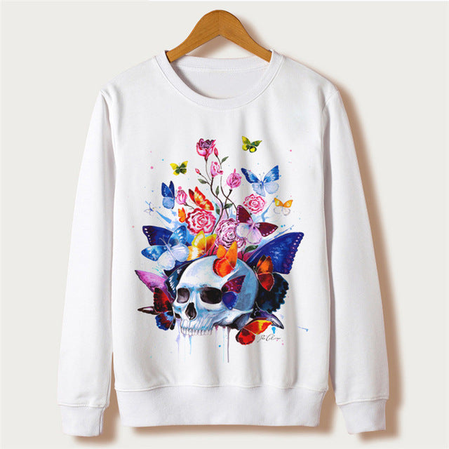 Huskies Casual Sweatshirt Women Hoodies