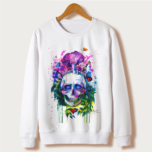 Huskies Casual Sweatshirt Women Hoodies