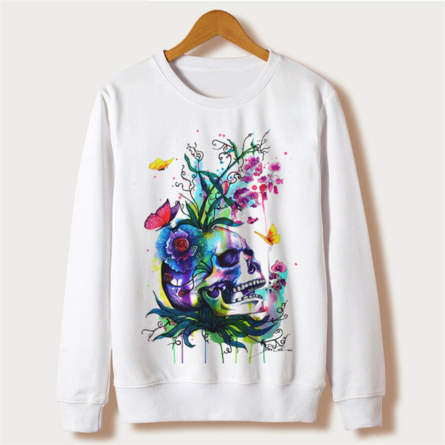 Huskies Casual Sweatshirt Women Hoodies