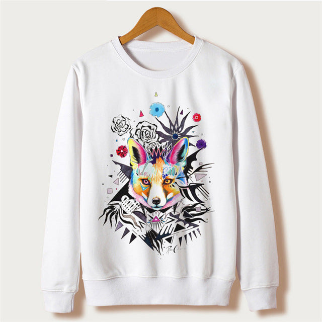 Huskies Casual Sweatshirt Women Hoodies